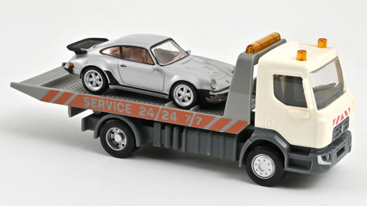 Norev - BREAKDOWN TRUCK PLASTIGAM AND PORSCHE 911 JET CAR 1:43 - Cod. NV431130