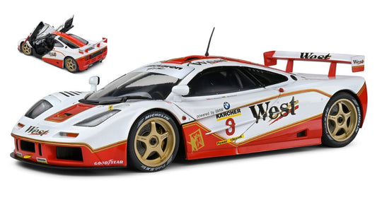 Solido - McLAREN F1 GTR N.8 BPR GT ENDURANCE 1995 J.NIELSEN-T.BSCHER 1:18 - Cod. SL1804107