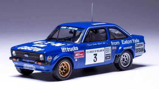 Ixo Model - FORD ESCORT MK II R N.3 CIRCUIT OF IRELAND 1980 COLEMAN-BRENDAN 1:43 - Cod. RAC440