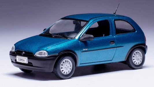Ixo Model - OPEL CORSA B SWING 1995 MET.DARK AQUAMARINE 1:43 - Cod. CLC581