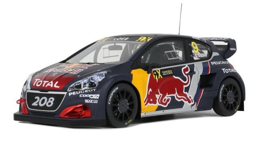 Ottomobile - PEUGEOT 208 WRX BELGIUM GP 2018 S.LOEB 1:18 - Cod. OT455