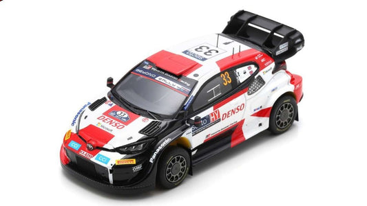 Spark Model - TOYOTA YARIS N.33 WINNER RALLY FINLAND 2023 E.EVANS-S.MARTIN 1:43 - Cod. S6736