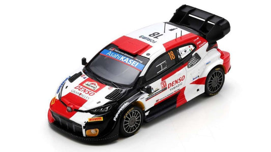 Spark Model - TOYOTA GR YARIS RALLY1 N.18 5th RALLY JAPAN 2023 KATSUTA-JOHNSTON 1:43 - Cod. S6740