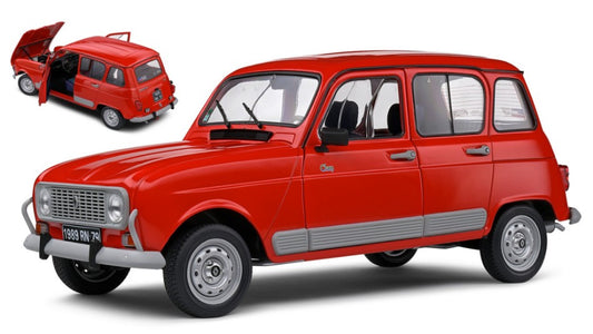 Solido - RENAULT R4 GTL 1989 RED 1:12 - Cod. SL1200201