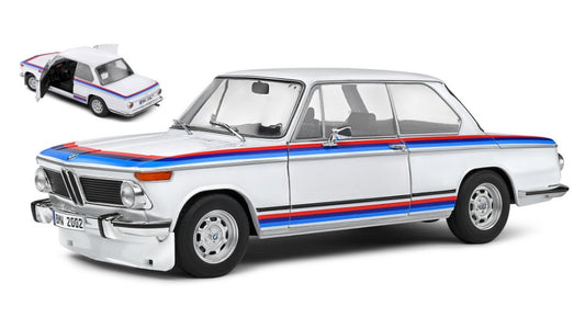 Solido - BMW 2002tii TURBO 1971 WHITE 1:18 - Cod. SL1808602