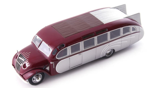 Autocult - OPEL BLITZ LUDEWIG AERO 1934 RED-SILVER 1:43 - Cod. ATC10013