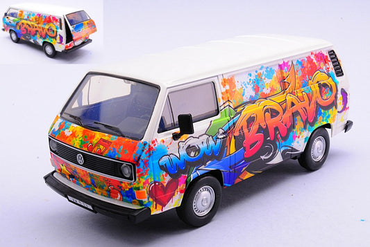 Motormax - VW TYPE 2 (T3) GRAFFITI VAN 1:24 - Cod. MTM79599