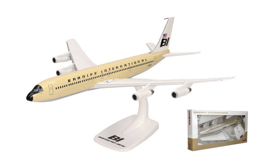 Herpa - BOEING 707-320 SOLID BEIGE 1:144 - Cod. HP614023