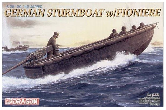 Dragon - GERMAN STURMBOAT W/PIONIERE KIT 1:35 - Cod. D6108
