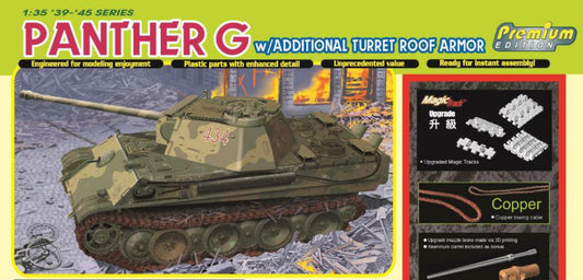 Dragon - PANTHER G LATE PRODUCTION W/ADDITIONAL TURRET KIT 1:35 - Cod. D6913