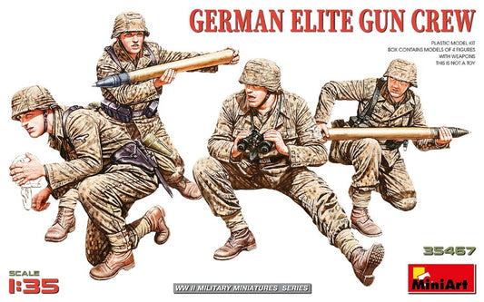 Miniart - GERMAN ELITE GUN CREW KIT 1:35 - Cod. MIN35467