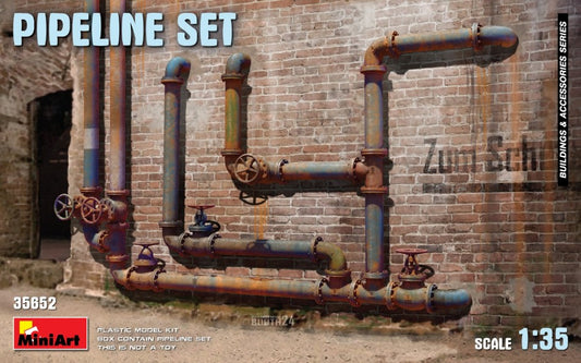 Miniart - PIPELINE SET KIT 1:35 - Cod. MIN35652