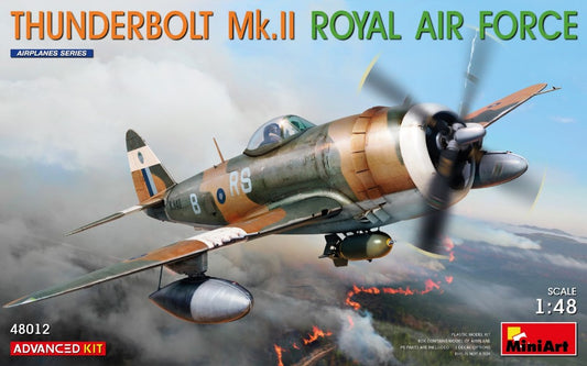 Miniart - THUNDERBOLT Mk.II ROYAL AIR FORCE KIT 1:48 - Cod. MIN48012