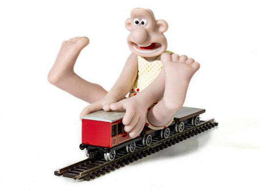 Corgi - WALLACE & GROMIT THE WRONG TROUSERS WALLACE AND FLATBED WAGON cm 13 - Cod. CC80604