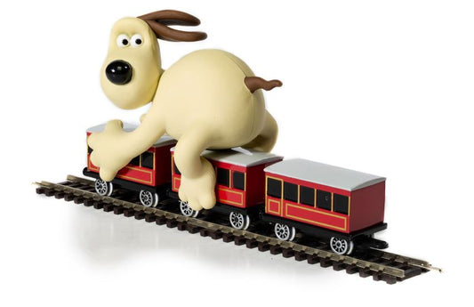 Corgi - WALLACE & GROMIT THE WRONG TROUSERS GROMIT & COACHES cm 13 - Cod. CC80603
