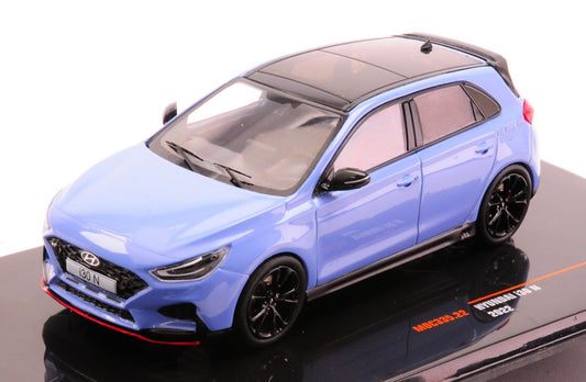 Ixo Model - HYUNDAI i30 N 2022 LIGHT BLUE 1:43 - Cod. MOC335