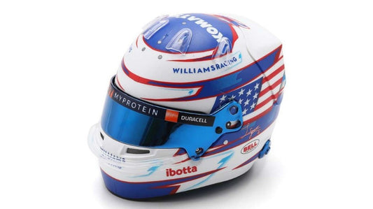 Spark Model - HELMET LOGAN SARGEANT 2024 1:5 - Cod. 5HF143