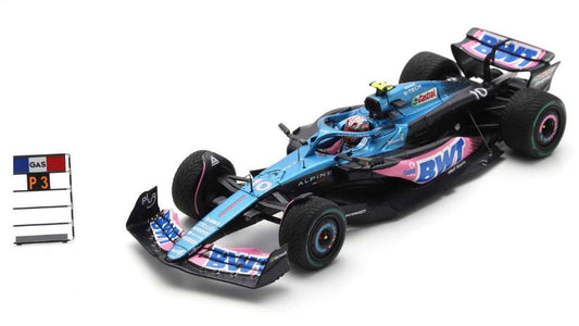 Spark Model - ALPINE A523 N.10 3rd DUTCH GP 2023 PIERRE GASLY WITH PIT BOARD 1:43 - Cod. S8925
