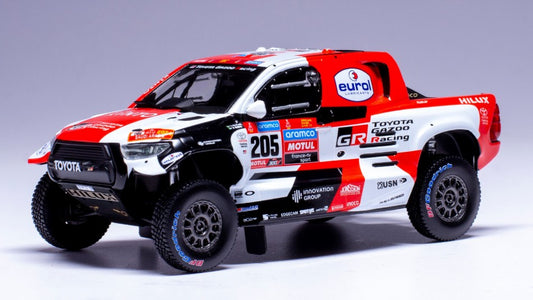 Ixo Model - TOYOTA GR DKR HILUX T N.205 RALLY DAKAR 2022 DE VILLIERS-MURPHY 1:43 - Cod. RAM928A