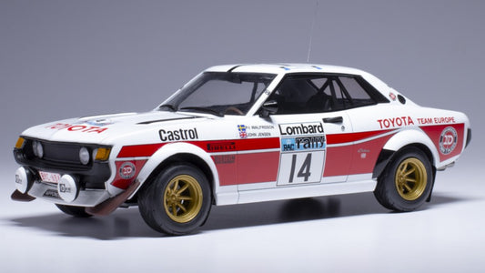 Ixo Model - TOYOTA CELICA 2000 GT N.14 RAC RALLY 1977 WALFRIDSON-JENSEN 1:18 - Cod. 18RMC189B
