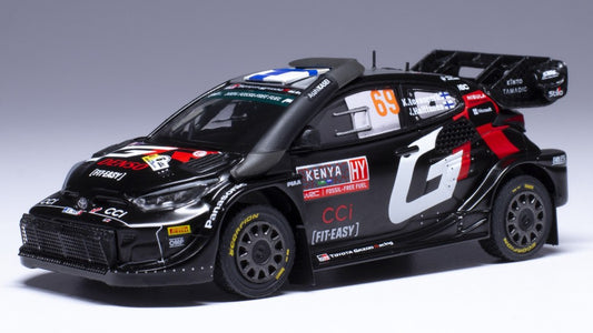 Ixo Model - TOYOTA YARIS WRC N.69 SAFARI RALLY KENYA 2024 ROVAMPERA-HALTTUNEN 1:43 - Cod. RAM937A