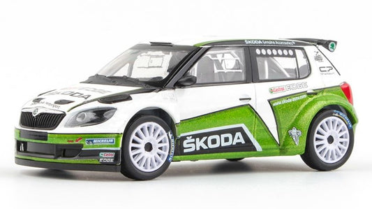 Abrex - SKODA FABIA II FL S2000 2010 SKODA MOTORSPORT DESIGN 2012 ASFALTO 1:43 - Cod. AB604T2A