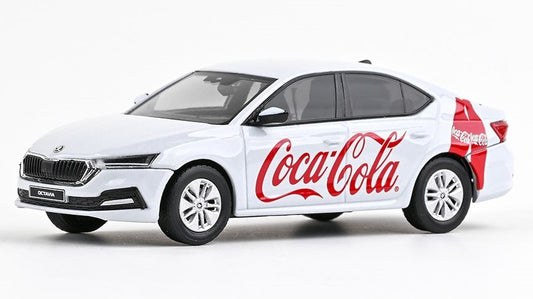 Abrex - SKODA OCTAVIA IV 2020 COCA COLA 1:43 - Cod. AB036F06