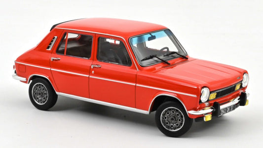 Norev - SIMCA 1100 TI 1974 SUMATRA RED 1:18 - Cod. NV185755