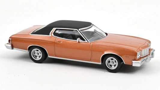 Norev - FORD GRAN TORINO 1974 CHESTNUT BROWN JET CAR 1:43 - Cod. NV270587