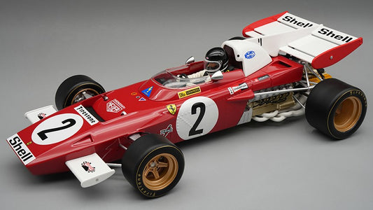 Tecnomodel - FERRARI 312 B2 N.2 ZANDVOORT GP 1971 J.ICKX C/VETRINA - Cod. TMD18315C