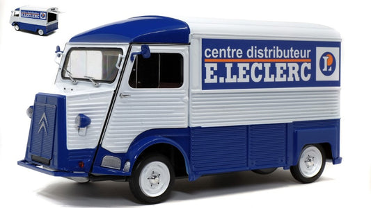 Solido - CITROEN TYPE HY E.LECLERC CENTRE DISTRIBUTEUR 1969 BLUE/WHITE 1:18 - Cod. SL1850032