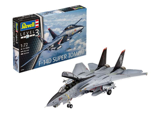 Revell - F-14D SUPER HORNET KIT 1:72 - Cod. RV03960
