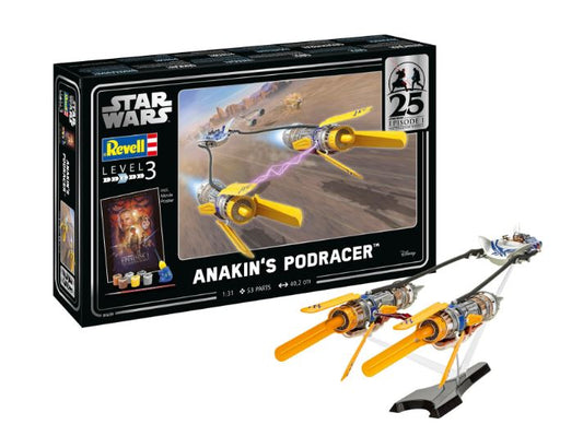 Revell - GIFT SET EPISODE 1 25th ANAKIN'S PODRACER KIT 1:31 - Cod. RV05639