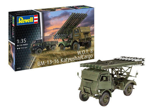 Revell - W.O.T.8 BM-13-16 KATYUSHA/CARGO KIT 1:35 - Cod. RV03338