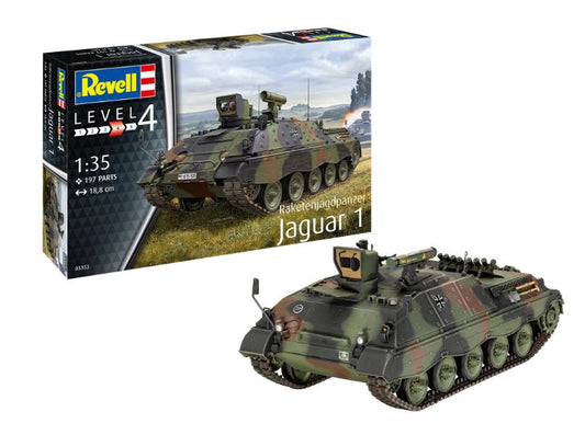 Revell - RAKETENJAGDPANZER JAGUAR 1 KIT 1:35 - Cod. RV03353