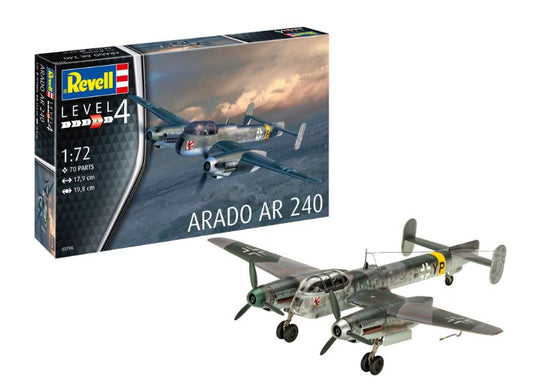 Revell - ARADO AR 240 KIT 1:72 - Cod. RV03798