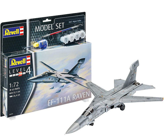 Revell - EF-111A RAVEN MODEL SET KIT 1:72 - Cod. RV64974