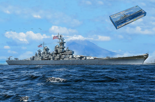 Trumpeter - NAVE USS MISSOURI BB-63 KIT 1:700 - Cod. TP06748