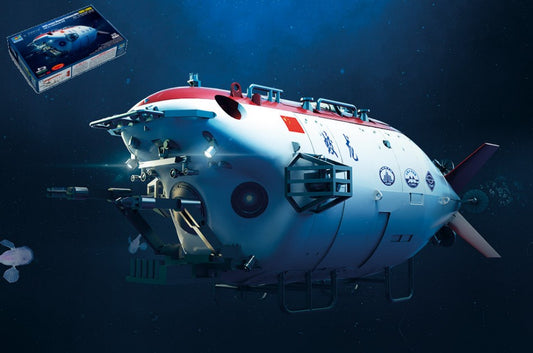 Trumpeter - CHINESE SUBMERSIBLE 2013 JIAO LONG 7000-meter KIT 1:72 - Cod. TP07331