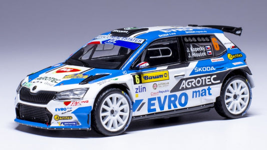 Ixo Model - SKODA FABIA RALLY2 E N.6 BARUM RALLY 2021 KOPECKY-HLOUSEK 1:43 - Cod. RAM935