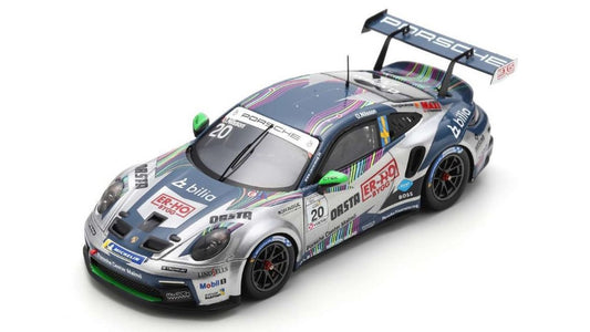 Spark Model - PORSCHE 911 GT3 CUP N.20 CARRERA SCANDINAVIA CHAMPION 2023 NILSSON 1:43 - Cod. S5668