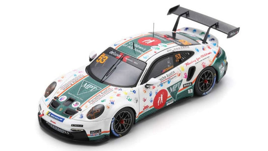 Spark Model - PORSCHE 911 GT3 CUP N.53 CARR.CUP NORTH AMERICA CHAMP.2023 DICKINSON1:43 - Cod. US370