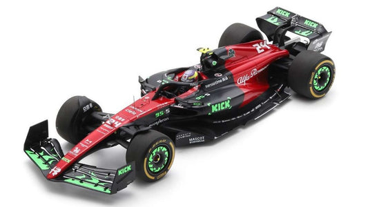 Spark Model - ALFA ROMEO F1 N.24 BELGIAN GP 2023 ZHOU GUANYU 1:18 - Cod. 18S963