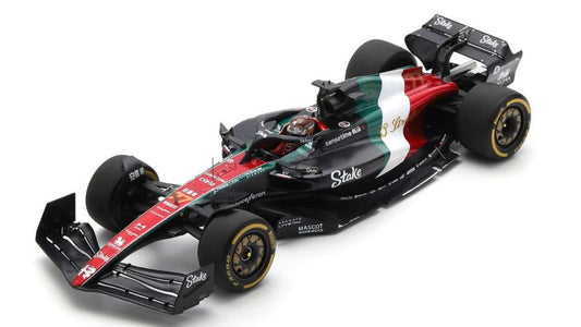 Spark Model - ALFA ROMEO C43 N.77 ITALIAN GP 2023 V.BOTTAS 1:18 - Cod. 18S970