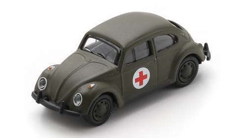 Schuco - VW BEETLE UNITA' MEDICA MILITARE TEDESCA DIE CAST 1:87 - Cod. SH452680600