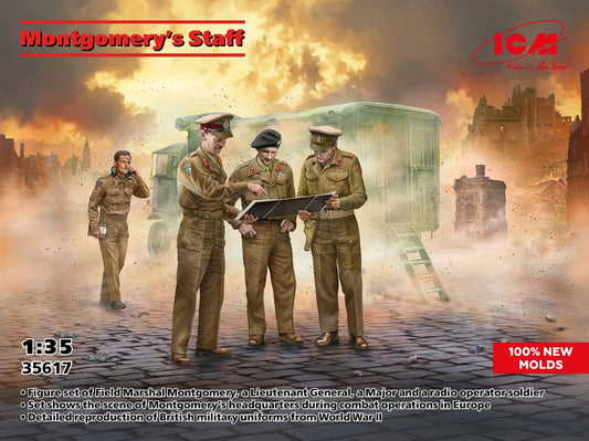 Icm - MONTGOMERY'S STAFF KIT 1:35 - Cod. ICM35617