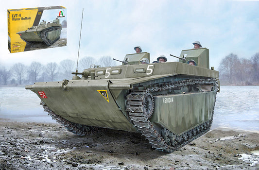 Italeri - LVT-4 WATER BUFFALO (ETO) KIT 1:35 - Cod. IT6752