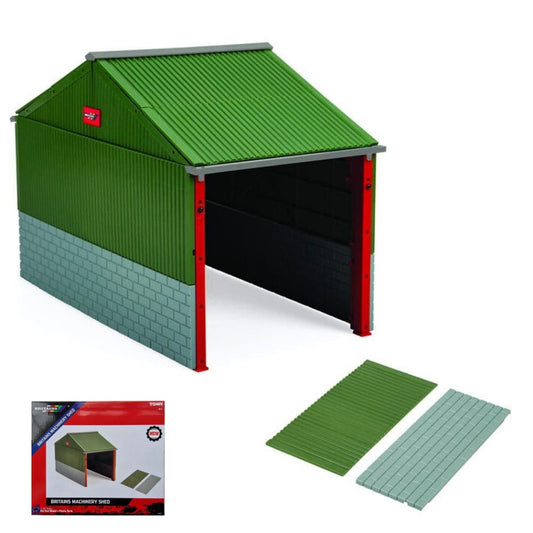 Britains - RICOVERO MACCHINE BRITIANS MACHINERY SHED 1:32 - Cod. LC43357