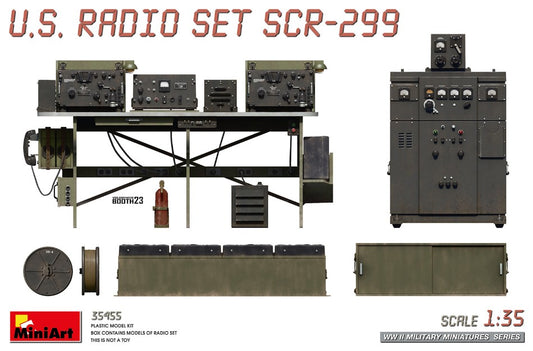 Miniart - U.S.RADIO SET SCR-299 KIT 1:35 - Cod. MIN35455