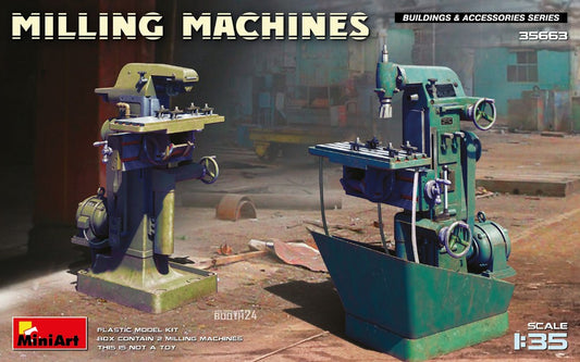 Miniart - FRESE MILLING MACHINES KIT 1:35 - Cod. MIN35663